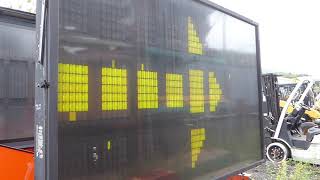 1998 Addco DH1000 Solar Message Board Trailer - TRO 1006212