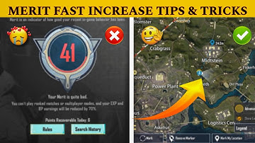 Insufficient Merit. Unable to start the match || Full - Explain Problem solve bgmi