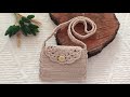 Rg ocuk antas yapm kolay model anta yapm  hand made  knitted childrens bag making diy