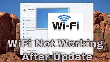 WiFi Does Not Work After Installing Windows Update Or Feature Upgrade Fix