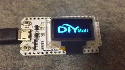 0.96 OLED Display ESP32 WIFI Bluetooth Development Board
