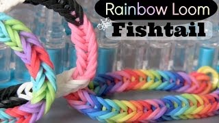 Various rubber band crafts and bracelets using Rainbow Loom®