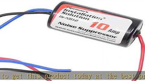 10 Amp Inline Power Noise Suppressor Filter Eliminator Isolator Universal