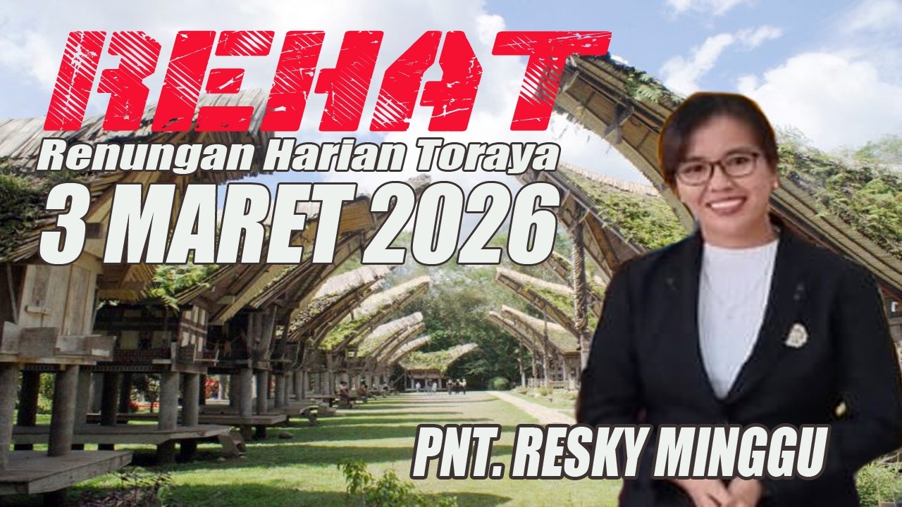 Renungan Harian Toraya Edisi Rabu, 4 Maret 2026 | SIAPAKAH DIANTARAMU YANG TIDAK BERDOSA ?