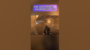 💥 One Way Smoke 💨 On Mirage In CS2 🥷🏻 #cs2 #cs #кс2 #кс #counterstrike2 #counterstrike