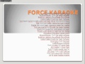 Khwabon Khwabon - Force Karaoke instrumental