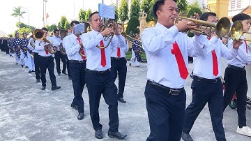 Đoàn Rước Trước Thánh Lễ Tạ Ơn Của Đức Đa Minh Nguyễn Chu Trinh Nguyên Giám Mục Giáo Phận Xuân Lộc