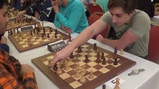 GM Gagare Shardul  GM Daniil Dubov, Pirc defense, Blitz chess