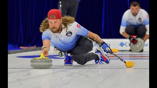 Team USA Curling Practice in Irvine, California.