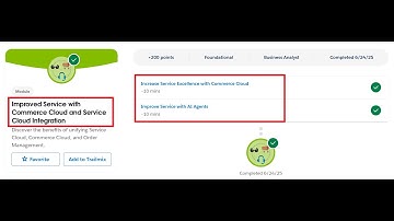 Improved Service with Commerce Cloud and Service Cloud Integration | Salesforce Trailhead