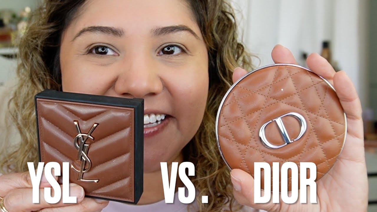 YSL  VS. DIOR |  BRONZER | RUBOR Y SOMRAS | Cual Comprar? Maquillaje De Alta Gama!