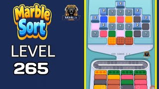 Famous Marble Sort level 265 walkthrough solution Net Worth