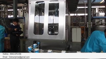 Máy rót vô trùng UHT - máy đóng hộp giấy tiệt trùng