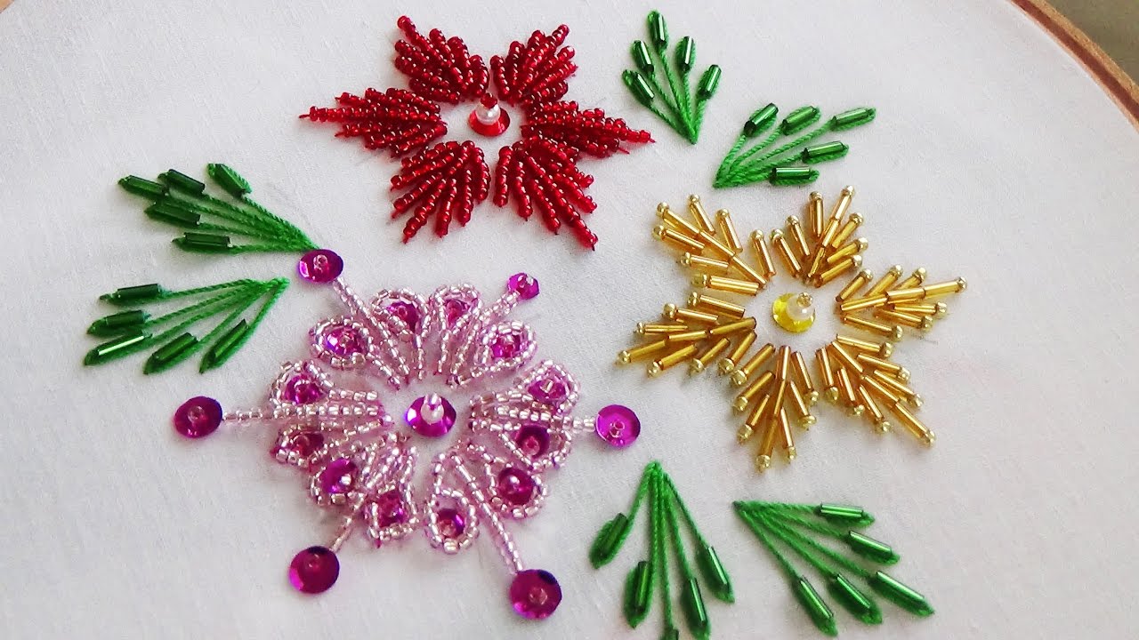 Hand Embroidery: Bead Embroidery 