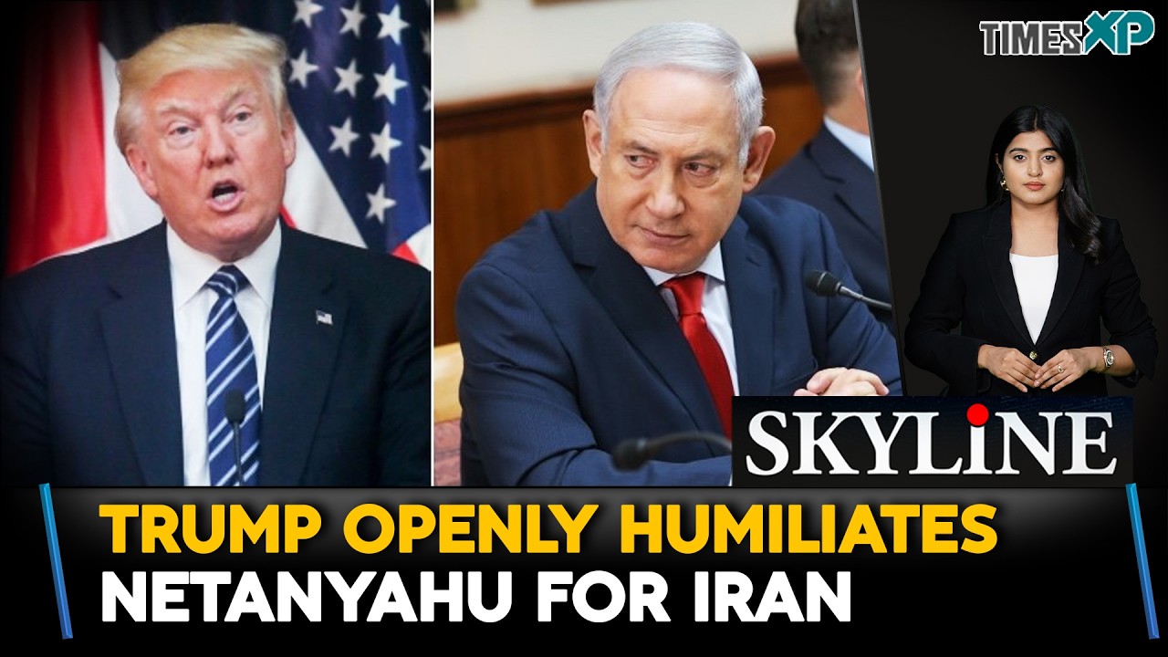 Donald Trump Openly Humiliates Israel's Netanyahu For Iran| Iran-ISRAEL-U.S. War