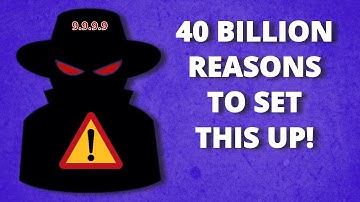 Quad9 DNS  give you INSTANT protection from scammers, phishing sites, and malware! (Free tool)