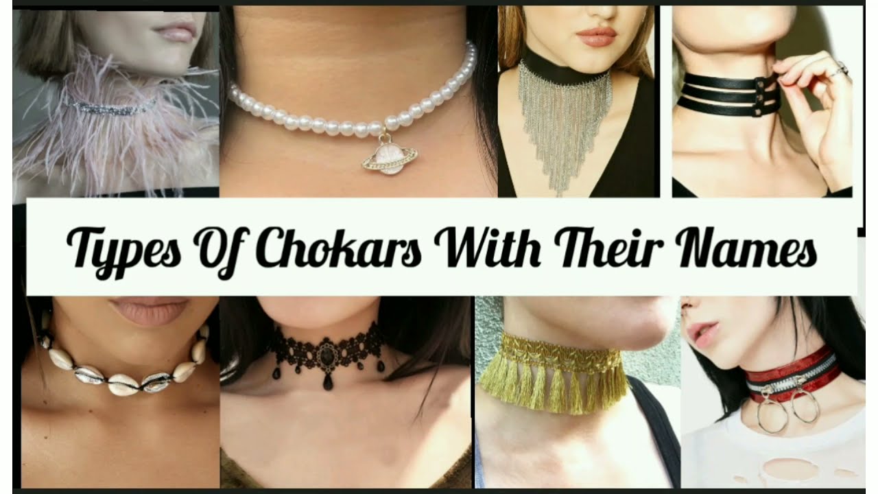 Types of choker with their name l different type of choker necklace with name I 