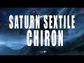 Saturn sextile Chiron - 2nd most important aspect of the year
