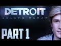 xQc PLAYS DETROIT: BECOME HUMAN w/ CHAT [1/2] | xQcOW