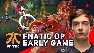 How Caps sacrifices his lane to help Fnatic get ahead early game