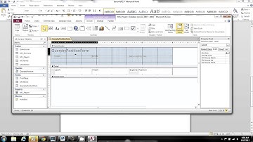 MS Access Query by Form