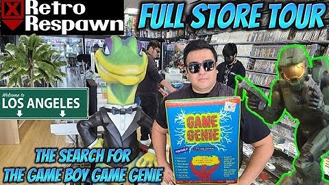RETRO RESPAWN SAYS THEY HAVE GAME BOY GAME GENIES CIB FOR $35 LET
