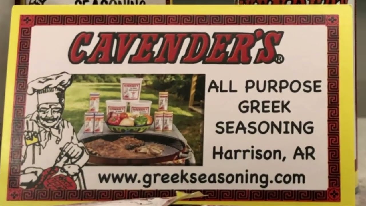 Cavender's Greek Seasoning (Official)