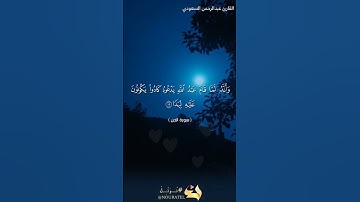 #تلاوة من سورة الجن في صلاة العشاء