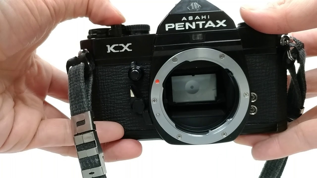 Pentax KX Body with SMC PENTAX 55mm F/1.8 Lens and Filter, Camera