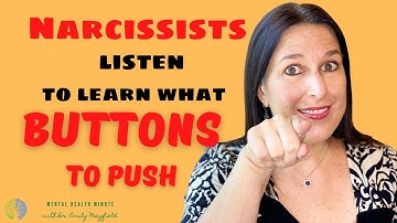 ARE NARCISSISTS MEAN ON PURPOSE?/Narcissists Know What Buttons To Push/Why Do Narcissists Ignore You