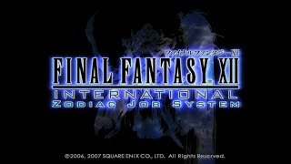 [TheFFTVChannel]  Final Fantasy XII International Zodiac Job System, PS2, (1/3)