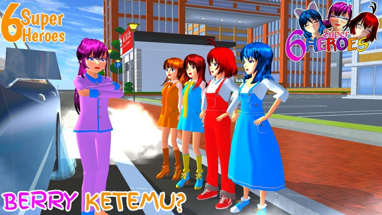 6 SUPER HERO [MISI PERTAMA] DRAMA SAKURA SCHOOL SIMULATOR EPISODE 5(SEASONS 3).