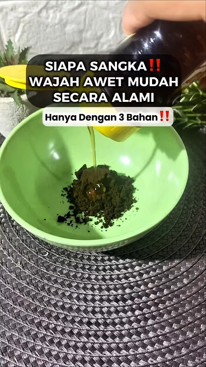 Wajah Awet Muda. Cukup 3 bahan‼️#tips #tipsandtricks #tutorial #kecantikan #diy #lifehacks
