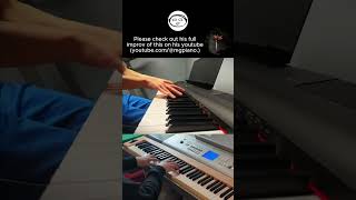 I improv on top of an improv masterpiece (Day 12, ft. @mgpiano. ) #improv #piano @minnie-piano3969