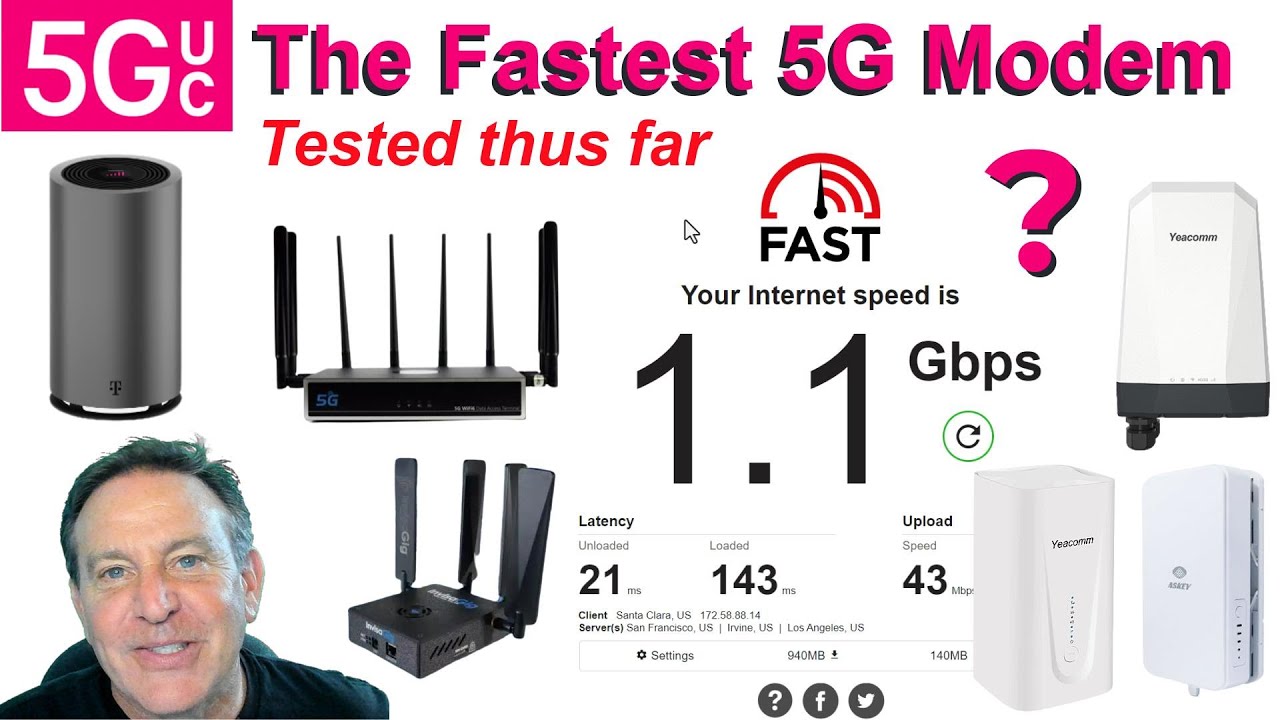 ⭕️The FASTEST 5G MODEM to date. and what the future may hold