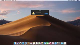 macOS Monterey and Mojave Crazy Error