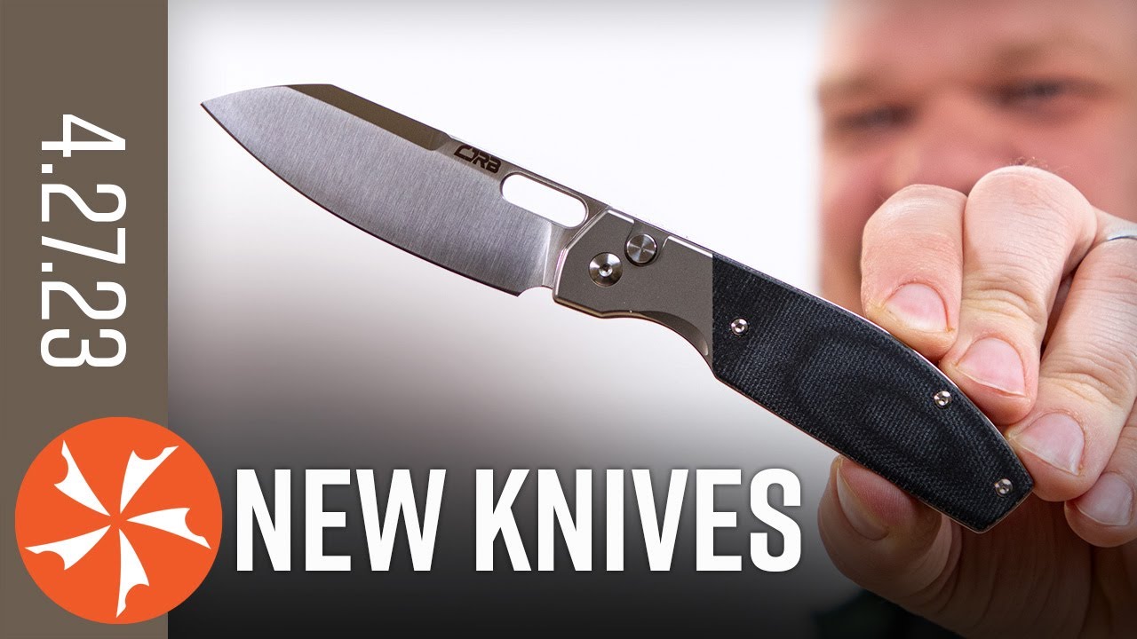 New Knives for the Week of April 27th, 2023 Just In at