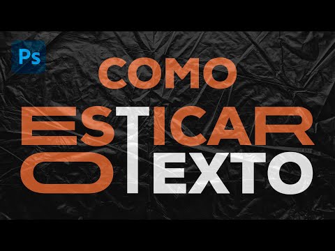 Vídeo: Como Esticar O Texto Na Palavra