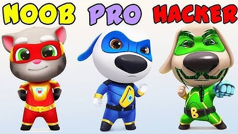 talking tom tom gold run noob pro hacker tom tom gold android & ios gameplay kids games