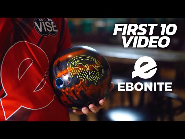 Ebonite Puma | First 10 with Tommy Jones - YouTube