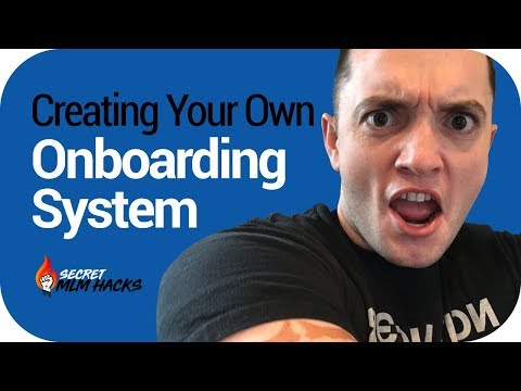 Creating Your Own Onboarding System