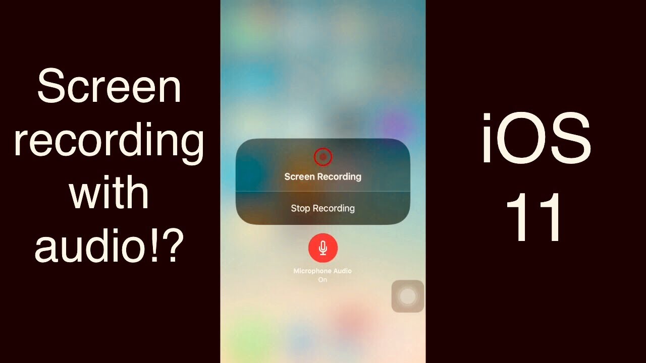 how to add screen record on iphone