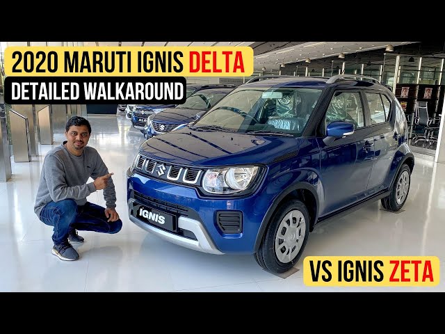 Maruti Suzuki Ignis 2020 launched, price starts at Rs 4.89 lakh