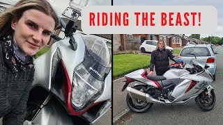 Taking the Hayabusa out for a spin! // What a BEAST!