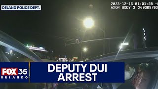 Florida deputy 'passed out behind the wheel' charged with DUI: Police