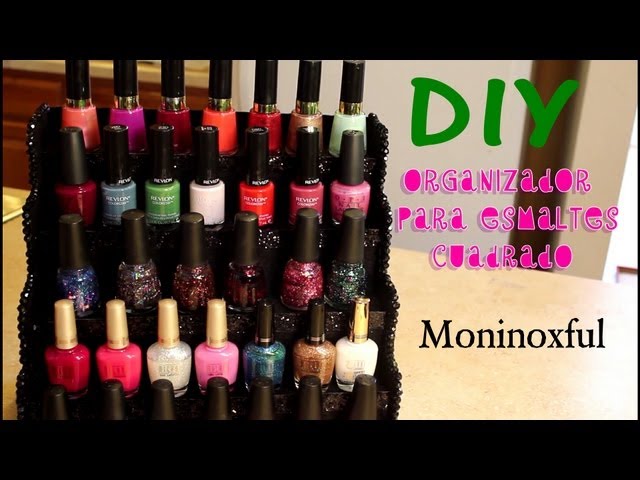 ORGANIZADOR PARA ESMALTES - NAIL POLISH DISPLAY 