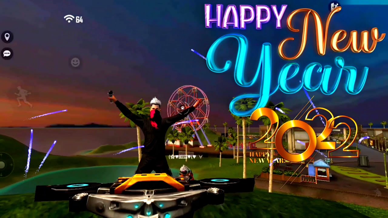 HAPPY NEW YEAR 2022 FREE FIRE SHORT VIDEO 😱😱😱@DKMITHUN@DKJYOTI