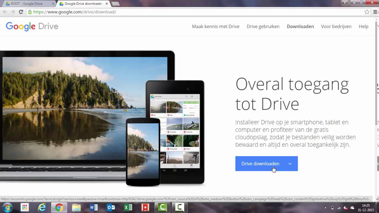 Google Drive op Verkenner