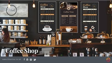 Digital Menu Board Premium by Khazina Digital