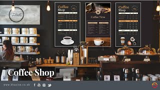Digital Menu Board Premium by Khazina Digital